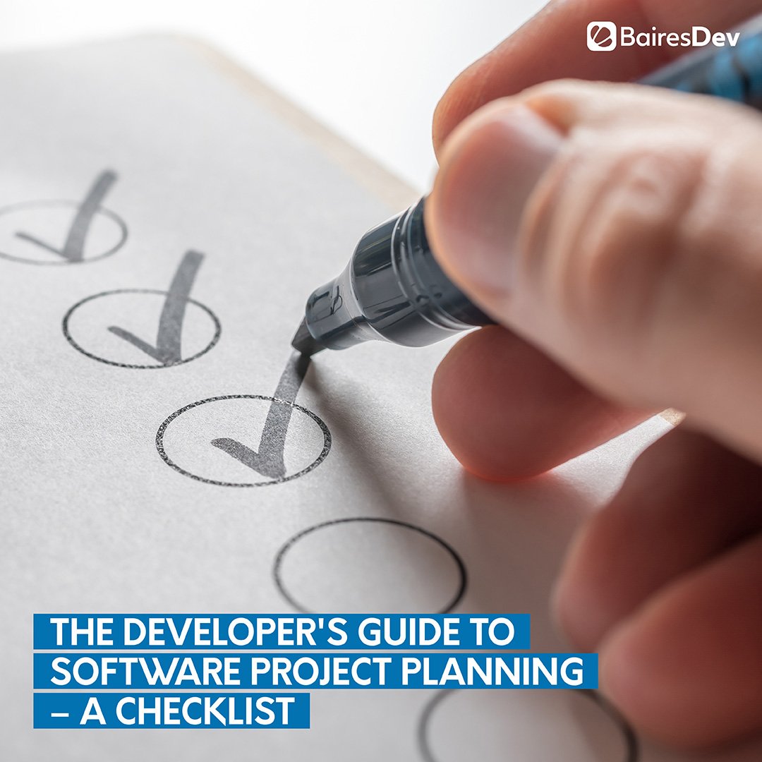 The developer's guide to software project planning – a checklist 1 Project Planning for developers